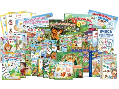 Комплект дидактических настольных пособий "Мерсибо"